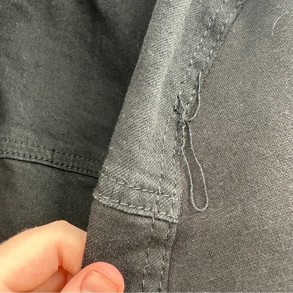 Wallflower‎ Women's The Dreamer 2 Fer Black Long Sleeve Denim Jacket Size 2X NEW - Picture 10 of 12